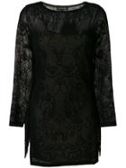 Twin-set Knitted Dress - Black