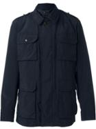 Moncler Pocketed Windbreaker Jacket - Blue