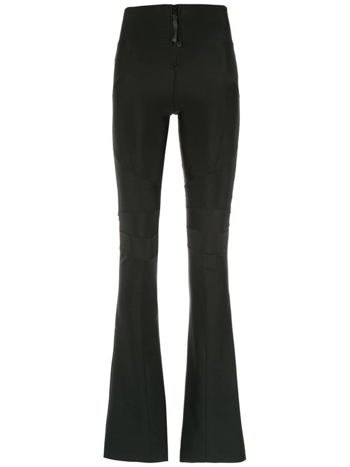 Andrea Bogosian Panelled Flared Pants - Black