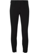Alexander Mcqueen Cropped Skinny Trousers, Women's, Size: 44, Black, Cotton