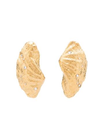 By Alona Large Shell Earrings - Gold