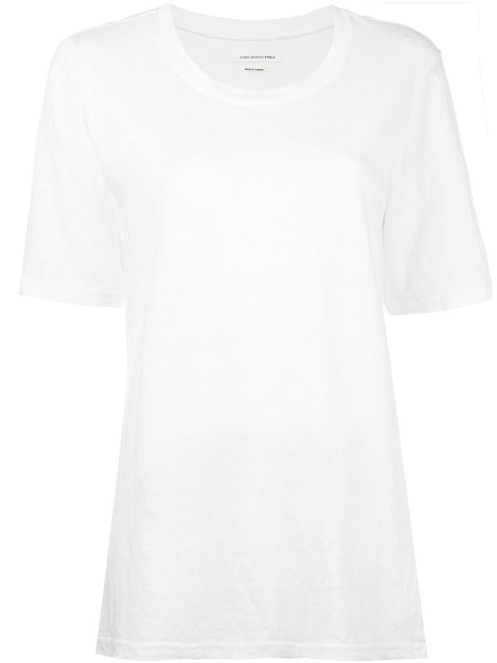 Isabel Marant Étoile Classic T-shirt, Women's, Size: Small, White, Linen/flax