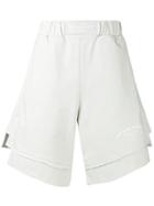 Ih Nom Uh Nit Layered Track Shorts - Neutrals