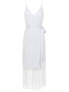 Cecilia Prado Branca Knitted Dress - Silver