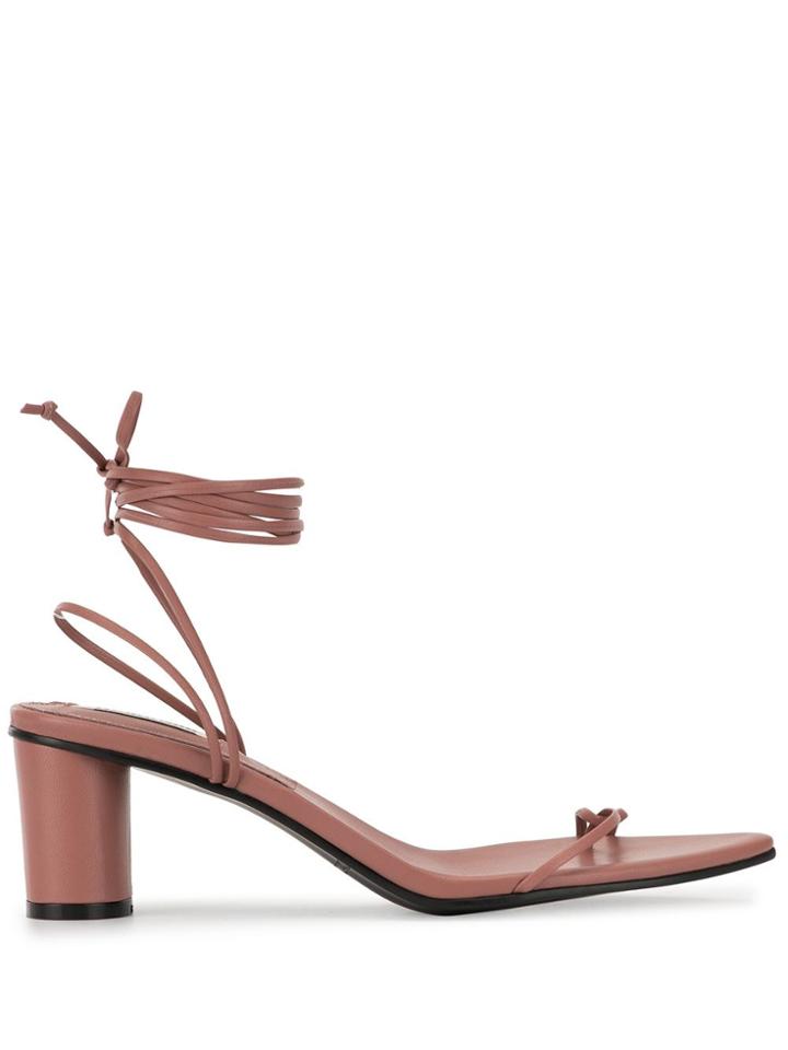 Reike Nen Tie Ankle Sandals - Pink
