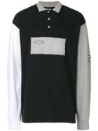 Liam Hodges X Fila Logo Patch Polo Shirt - Black