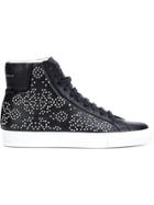 Givenchy Studded Hi-top Sneakers - Black