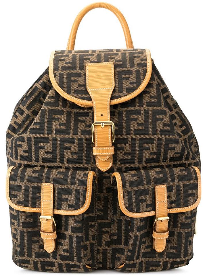 Fendi Pre-owned Zucca Pattern Backpack - Brown