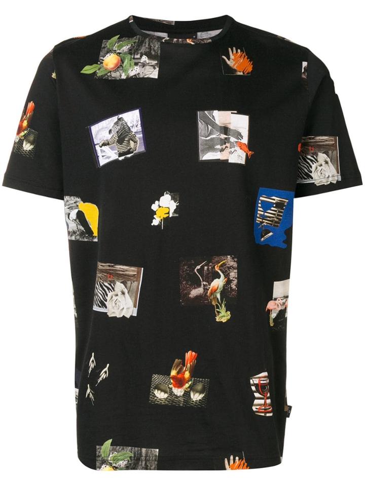 Ps Paul Smith Harold's Photos Printed T-shirt - Black