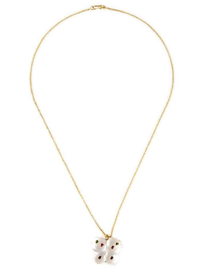 Marie Helene De Taillac Butterfly Pendant