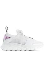 John Richmond Elasticated Strap Sneakers - White