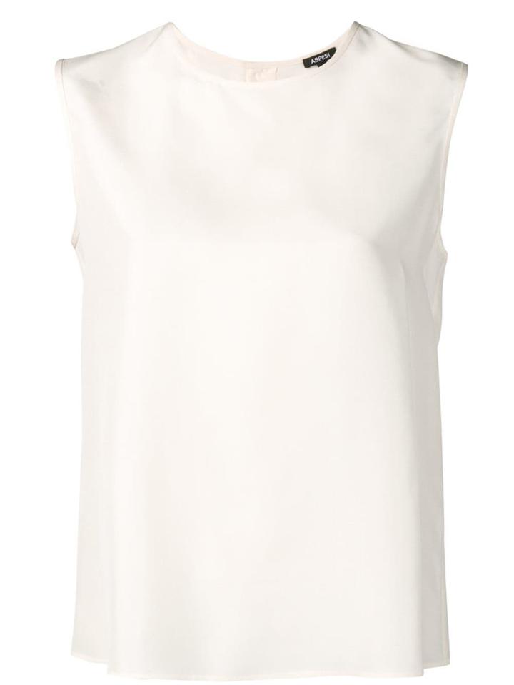 Aspesi Classic Flare Top - Neutrals