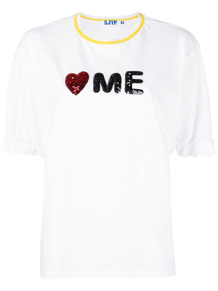 Steve J & Yoni P - Love Me T-shirt - Women - Cotton - S, White, Cotton