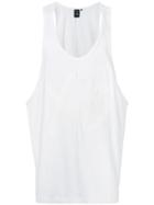 Puma Long-line Vest Top - White