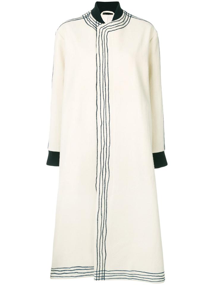Toogood Pilot Coat - White