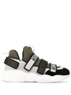 Moschino Multi Strapped Sneakers - Green