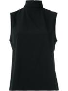Olympiah - Turtle Neck Top - Women - Polyester/spandex/elastane - 40, Black, Polyester/spandex/elastane