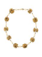 Chanel Vintage Baroque Pearl Embellished Necklace, Metallic