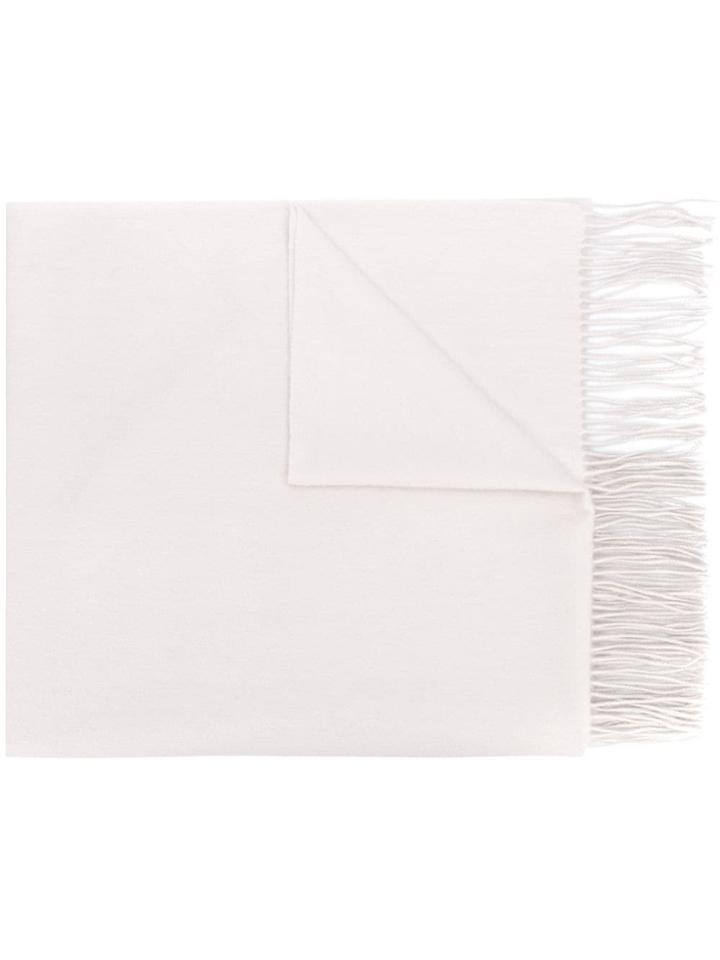 N.peal Woven Shawl Scarf - Grey