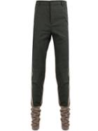 Y/project Colour Contrast Tailored Track Pants - Black