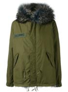 As65 Short Parka Coat - Green