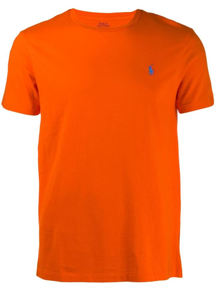 Polo Ralph Lauren Embroidered Logo T-shirt - Orange