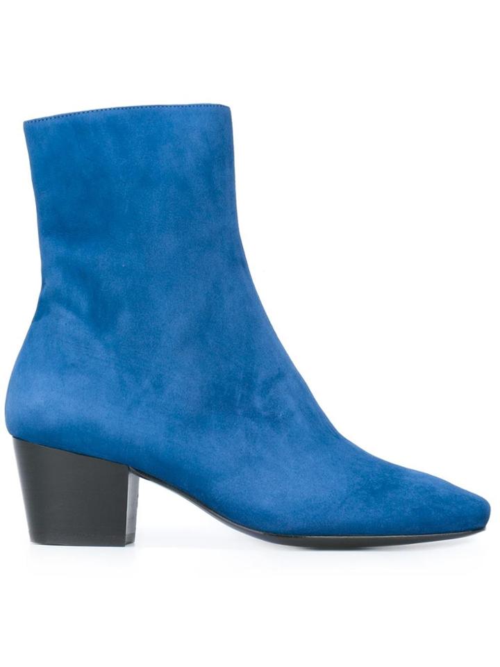 Dorateymur 'drop Nose' Boots - Blue
