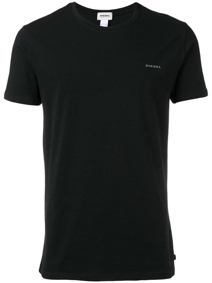 Diesel Logo Printed T-shirt - Black