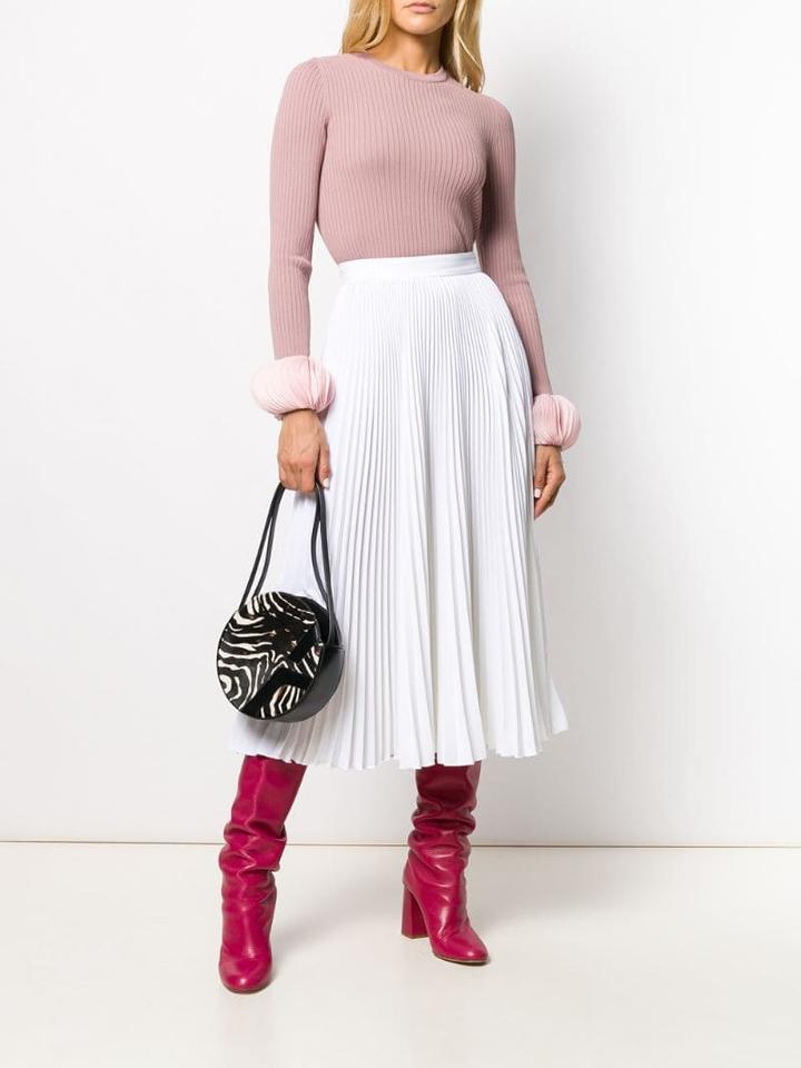 Valentino Ribbed Jumper - Pink
