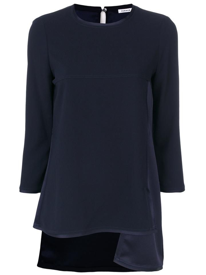 P.a.r.o.s.h. Asymmetric Top - Blue