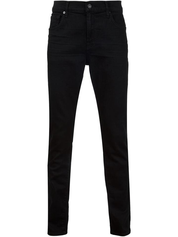7 For All Mankind The Paxtyn Jeans, Men's, Size: 29, Black, Cotton