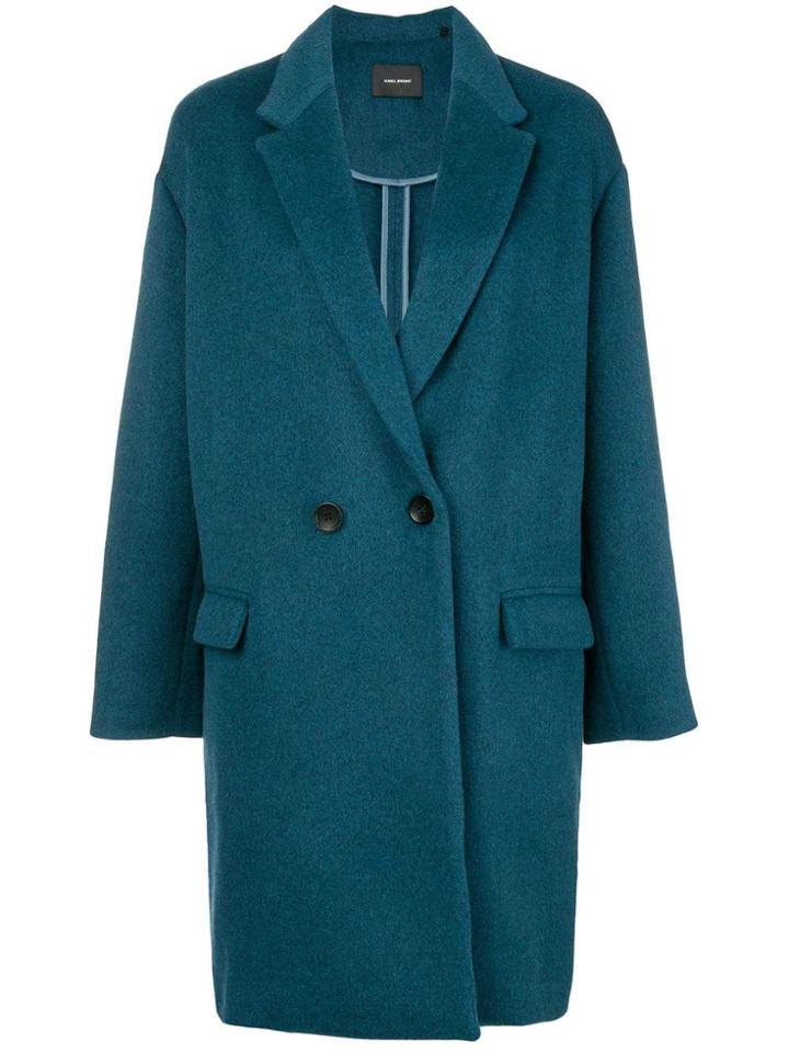 Isabel Marant Oversized Coat - Blue