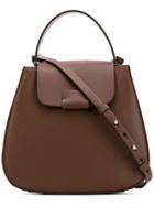 Nico Giani Foldover Top Tote - Brown
