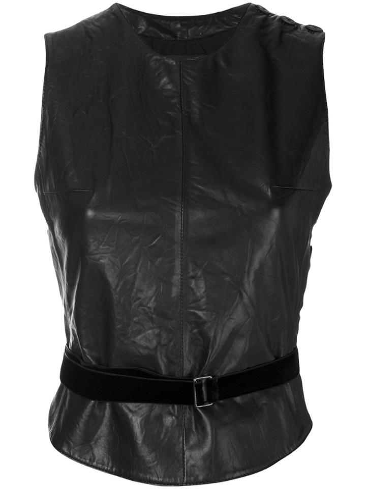 Ann Demeulemeester Harmon Waistcoat - Black
