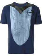 Diesel Black Gold Wood Print T-shirt