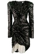 Preen By Thornton Bregazzi Karin Sequin Dress - Black