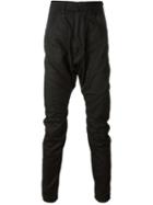 Julius Drop-crotch Slim Jeans, Men's, Size: 3, Black, Cotton/polyurethane