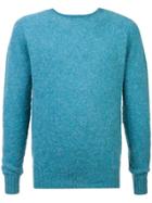 Ymc Round Neck Sweater - Blue