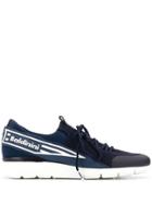 Baldinini Logo Strap Sneakers - Blue