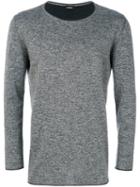 Diesel - Round Neck Sweatshirt - Men - Cotton - S, Grey, Cotton
