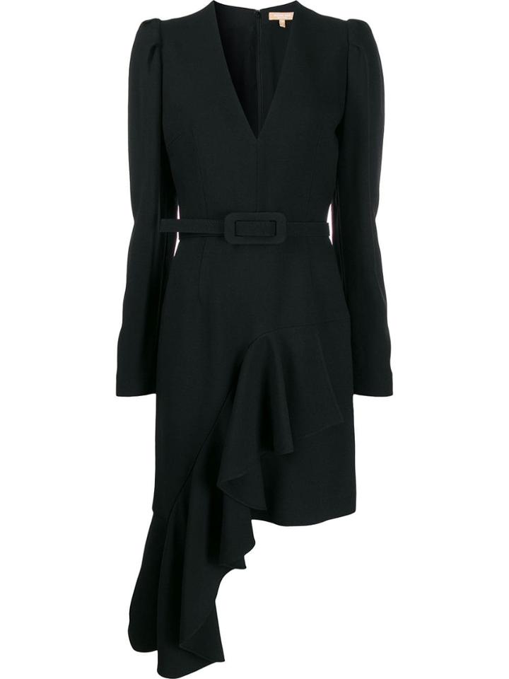 Michael Kors Collection V-neck Dress - Black