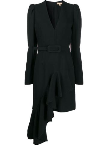 Michael Kors Collection V-neck Dress - Black