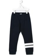 Douuod Kids Stripe Detail Track Pants, Boy's, Size: 6 Yrs, Blue