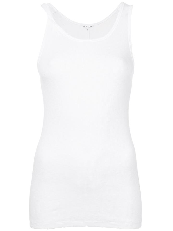 Helmut Lang Twisted Tank Top - White