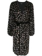 Retrofete Audrey Wrap Dress - Black