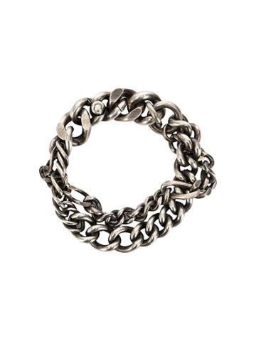 Werkstatt:münchen Two Chain Bracelet - Silver