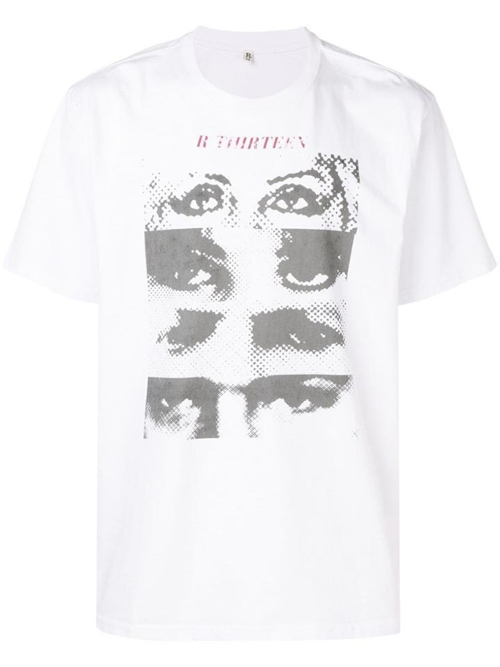R13 Graphic T-shirt - White