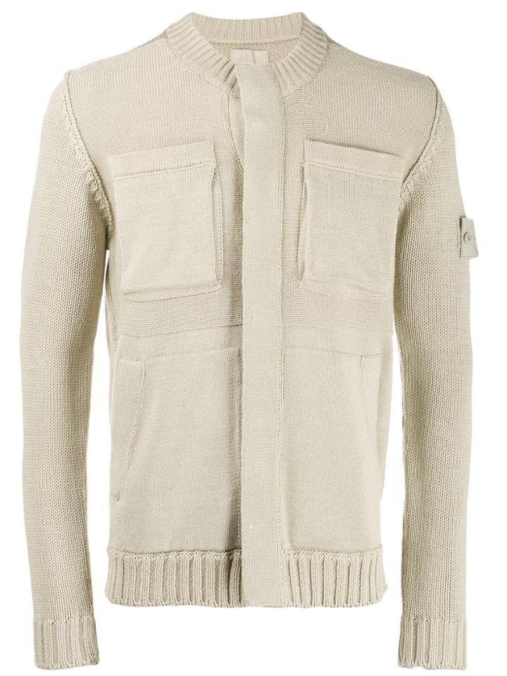 Stone Island Ghost Tank Cardigan - Neutrals