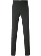Les Hommes - Tailored Trousers - Men - Cotton/polyester/spandex/elastane/virgin Wool - 48, Black, Cotton/polyester/spandex/elastane/virgin Wool