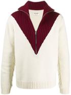 Zadig & Voltaire Francky Wony Show Pull Col Montant Zip Multicolore -
